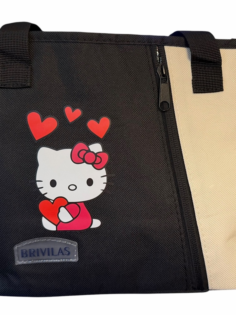 Hello Kitty Black Insulated Lunch Bag filled with Hello Kitty Goodies - Picture 7 of 12